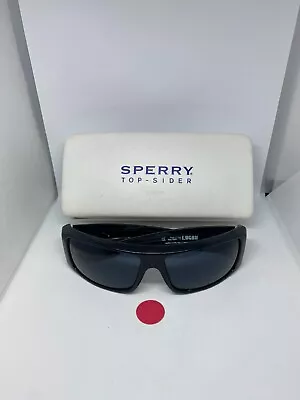 SPY + LOGAN Wrap Sunglasses Matte Black Happy Lens • $60