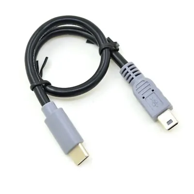 USB 3.1 Type C Male To Mini USB Male Connector Data Cable Adapter Converter Cord • $2.29
