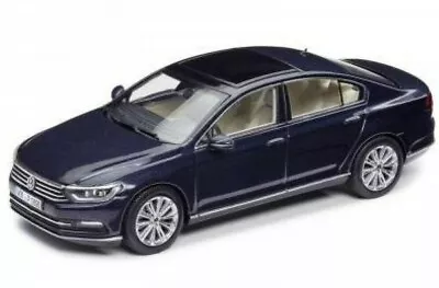 £8.99 • Buy New Genuine Vw Passat B8 Saloon Night Blue Metallic 1:43 Scale Diecast Model Car