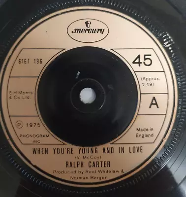 70's  SOUL Ralph Carter – When You're Young And In Love • £0.99