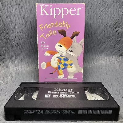 Kipper - Friendship Tails VHS Tape 2003 Kids Animation Cartoon Classic Rare • $14.99