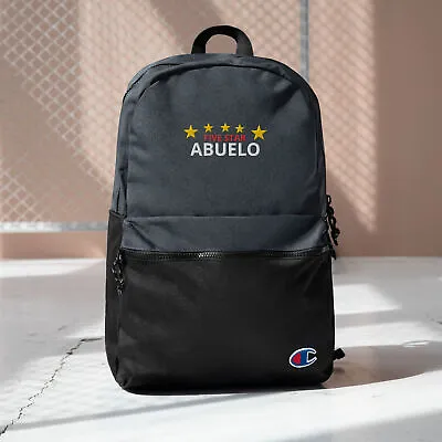 Five Star ABUELO – Spanish For Grandpa – Embroidered Champion Backpack • $49.95
