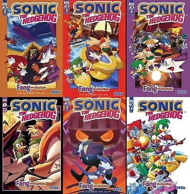 Sonic The Hedgehog: Fang The Hunter (#2 #3 #4 Inc. Variants 2024) • £7.20