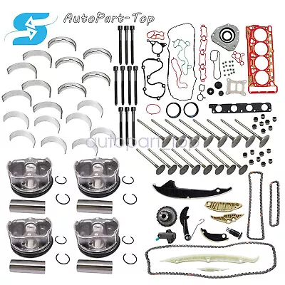 Engine Rebuild Overhaul Gasket Valves Seals Kit Fit VW Audi 2.0TFSI CNC CHH CNT • $29.99