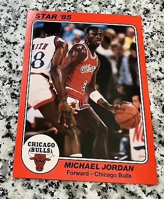 1984-85 Star Team Supers Chicago Bulls Rookie Michael Jordan HOF • $749.98