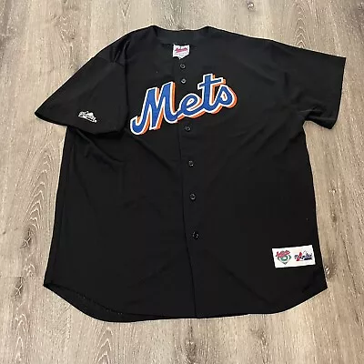 Mike Piazza New York Mets Authentic Diamond Collection MLB Jersey Size Men’s XL • $62.99