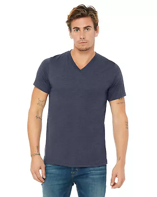 Bella + Canvas Unisex Jersey Short Sleeve V-Neck T-Shirt 3005 Retail Fit XS-3XL  • $17.03