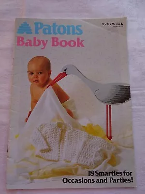 Vintage  Baby Knitting  Pattern Book  18 Designs • £1.99
