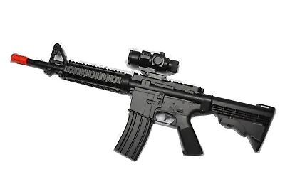 Airgunplace Full Auto Electric Airsoft Gun 215 FPS With .12g M4 Style AEG • $41.89