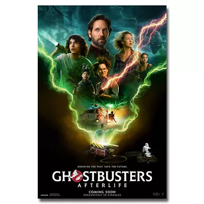 Ghostbusters Afterlife Movie Poster Film Art Picture Print Room Wall Decor 24x36 • $6.99