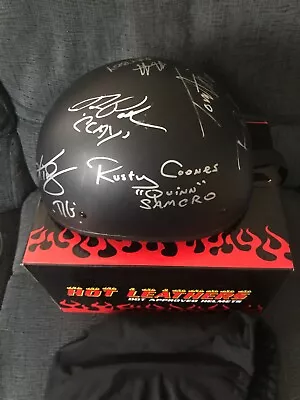 Sons Of Anarchy Cast Signed Motorcycle Helmet • $700