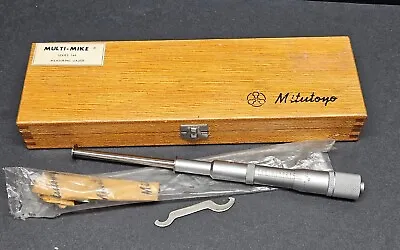 Mitutoyo 3  - 4  Groove Micrometer No. 146-110 Multi-Mike Machinist Mic .001  • $228.95