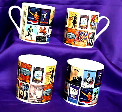 Royal Doulton Fine Bone China Mugs The Olympic Museum London 2012 Collection • £9.75