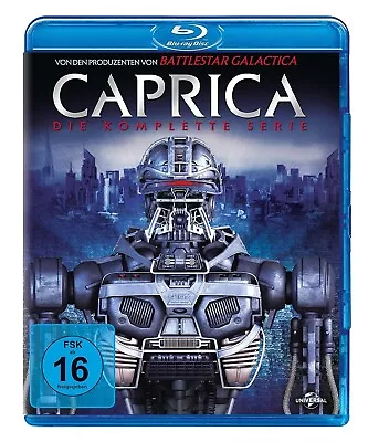 Caprica- The Complete TV Series- Battlestar Galactica-Eric Stoltz Blu-Ray REG B • £24.99