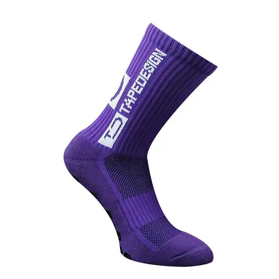 $15.99 • Buy Tapedesign Professional Soccer Socks Anti Slip Rubber Grips Basketball Running