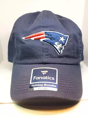 New England Patriots NFL Hat Size 2 XL  Adjustable  Fanatics  NEW   4543 • $16.99