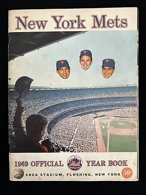 1969 New York Mets Official Baseball Yearbook W/ Seaver Koosman Grote - VG • $69