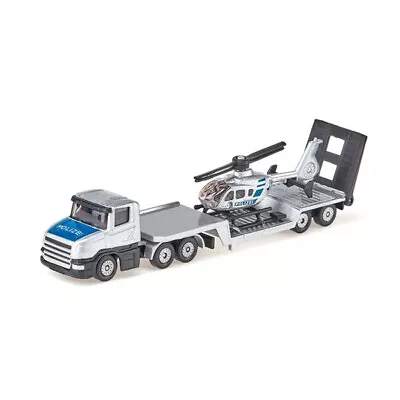 £33.91 • Buy SIKU Low Loader With Helicopter Diecast Model Car Toy SK1610