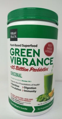 $38.52 • Buy Vibrant Health GREEN VIBRANCE Original+25 Billion Probiotics 11.9 Ex 02/24 #0015