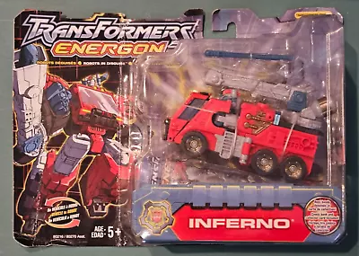 Transformers Energon Deluxe Autobot Inferno Powerlinx 2003 Hasbro Sealed - Read • $139.94