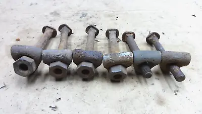 1917 1927 Model T Ford TT Truck WHEEL LUG BOLTS For 20  Rims Original Set 6 - • $145