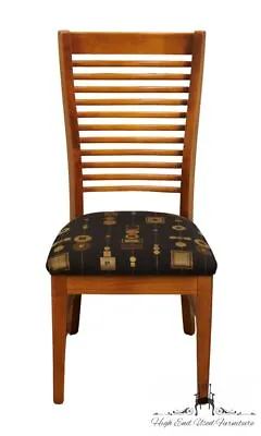 BASSETT FURNITURE Cherry Contemporary Mission Style Dining Side Chair • $404.79