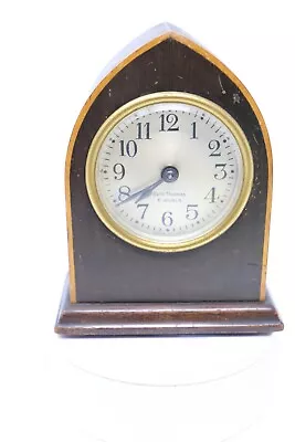 Antique Classic Mahogany Seth Thomas Clock Company 4 Jewels Mantelpiece Como • £43.33