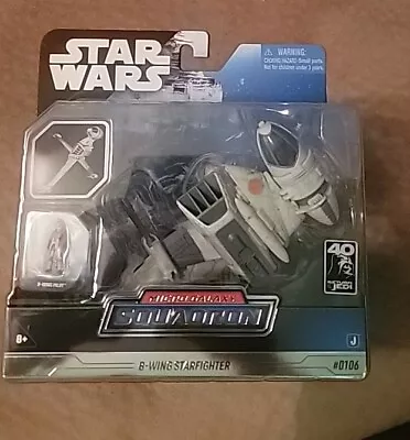 Star Wars Micro Galaxy Squadron #0106 B-Wing Starfighter Series 5 New • $29.99