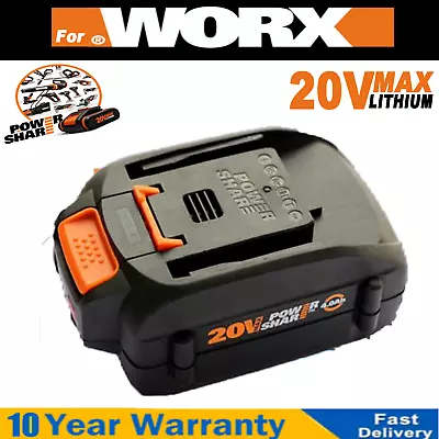 For WORX 20V MAX Extend Lithium Battery 20 Volt WA3520 WA3525 WA3575 WG155 WG540 • $20.90