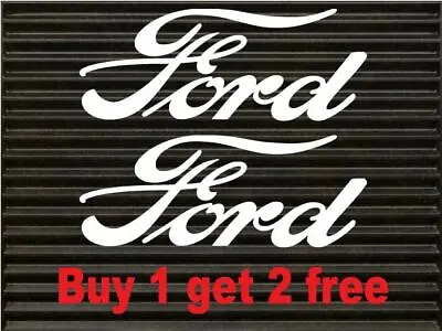 FORD Decal (Buy 1 Get 2  FREE) Decal Vinyl Sticker FREE SHIPPING • $2.95