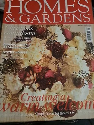 Homes & Gardens Magazine January 2007 Back Issue Id:  • £4.49