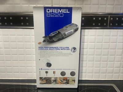 £90 • Buy Dremel 8220-1/5 12v Cordless Rotary Multi Tool F0138220JB