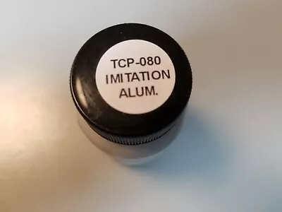 Tru Color Paint TCP 80 IMITATION ALUMINUM Model Rail Plane Car Paint 1 Bottle • $5.95