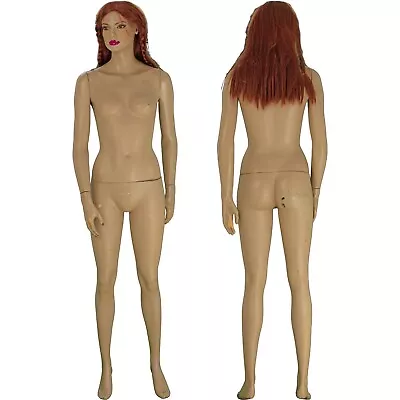 Vintage Used Adel Rootstein Mannequin Female Full Body Fiberglass Wear Tear • $425