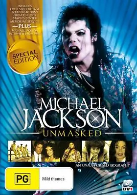 Michael Jackson - Unmasked (DVD 2009) • $3.85