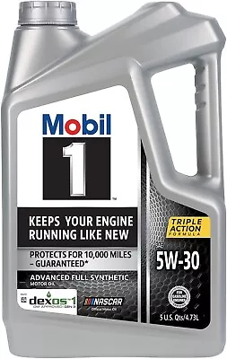 1 X 5QT Mobil 1 Engine Oil  5W-30 4.73L Full Synthetic  [Sydney Address ONLY] • $90