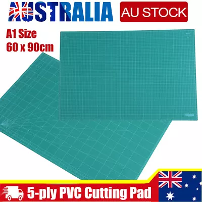 A1 Large 5-Ply Thick Self Healing Cutting Mat Double-Side Art Craft DIY Painting • $27.99