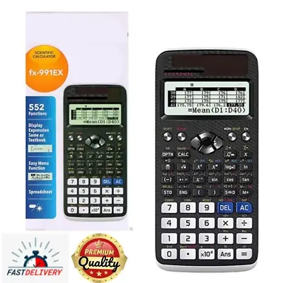 Fx-991ex Classwiz Advanced Engineering Scientific Calculator-552 Functions • £18.99