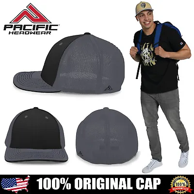 $15.68 • Buy Pacific Headwear ORIGINAL Premium M2 Trucker Performance Flexfit Cap Hat 404M