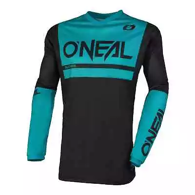 O'NEAL Element Threat Air V.23 Jersey Black/Teal (E004-53_) • $14.90