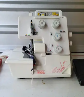 $350 • Buy Bernette Bernina 004-D Funlock Portable Overlock Serger Sewing Machine + Manual