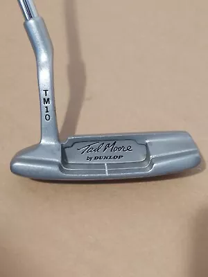 $59.95 • Buy Dunlop Tad Moore By Dunlop TM10 Slant Neck Satin Putter - READ