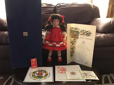 Vintage Lenci Claretta Doll 1983 Original Box And Paperwork Italy • $30