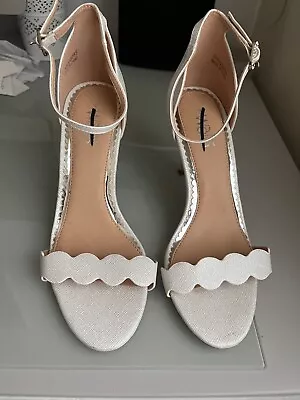 Wallis Shoes Size UK 3 Stilleto Open Toe Wedding Special Occasion • £10