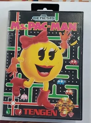 Ms.Pac-Man Sega Genesis Complete -- S2G -- • $14.99