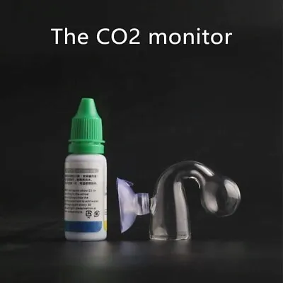 $13.50 • Buy Aquarium CO2 Monitor, CO2 Glass Drop Checker, Aquarium Tanks CO2 Monitor