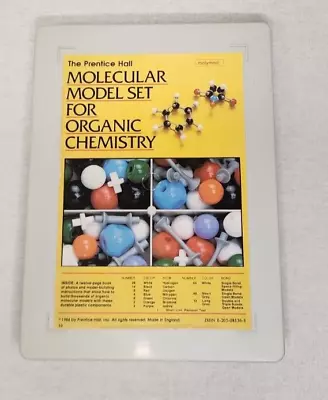 Prentice Hall Molecular Model Set For Organic Chemistry ~ Molymod Kit W/Case • $14.53