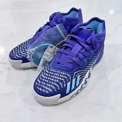 Adidas D.O.N. Issue 4 - Size 4.5 Purple Rush Utah Jazz Basketball Shoes HR0710 • $40.88