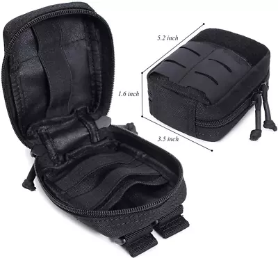 Multi-Purpose Compact Small Medical Bag Tactical Molle EDC Waist Utility Pouch • $6.99