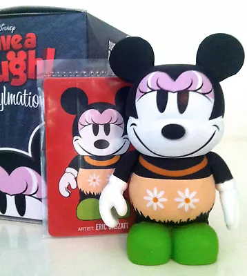 Disney Vinylmation 3  Have A Laugh Series Hula Minnie Mouse Collectible Figure • $15.19